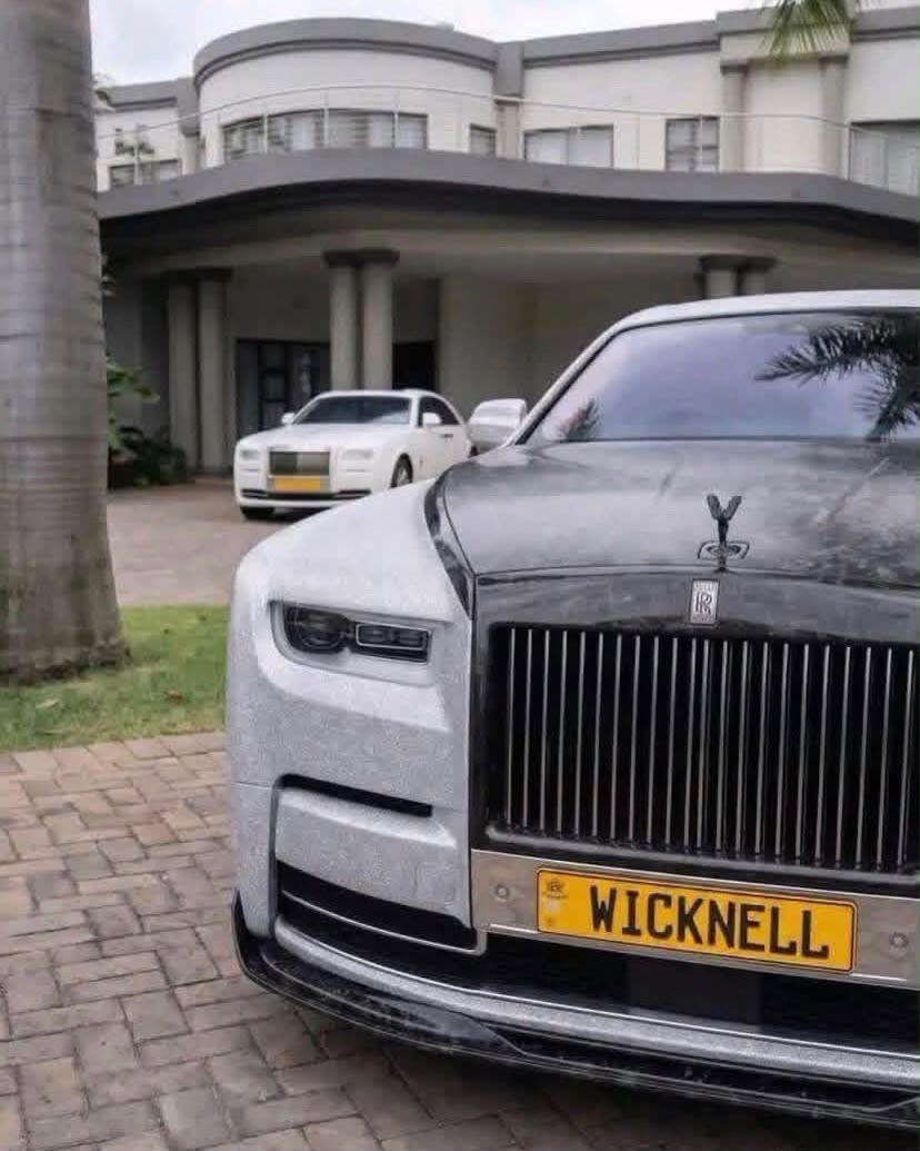 Zimbabwean tycoon Wicknell Chivayo's custom Rolls-Royce Phantom arrives weeks after he died in helicopter crash (Photos)